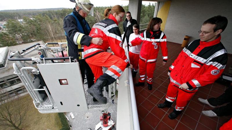 Rettungskräfte proben den Ernstfall auf dem Nürnberger Notfallkonvent