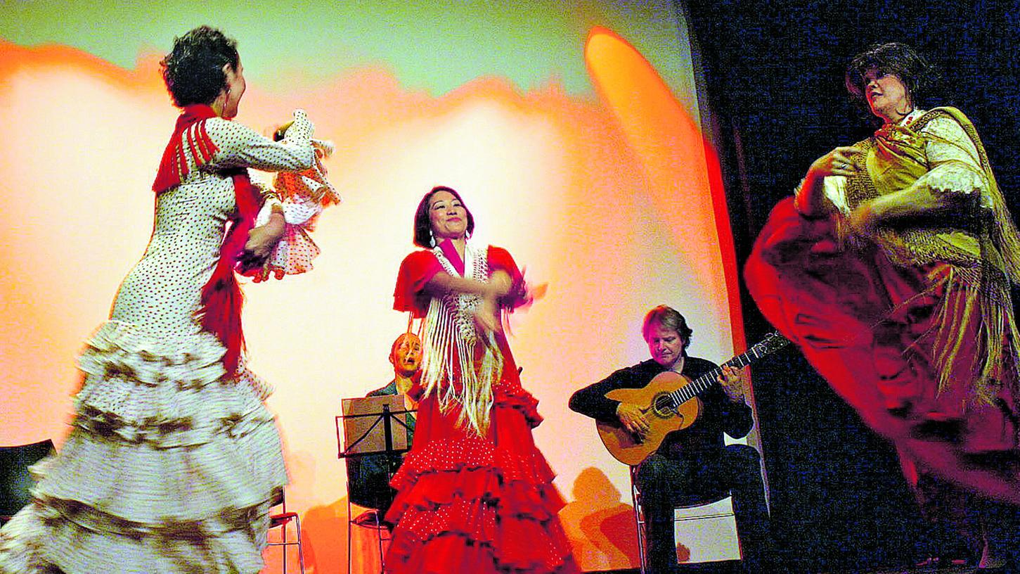 Wenn der Flamenco an die Aisch kommt Wenn der Flamenco an die Aisch kommt