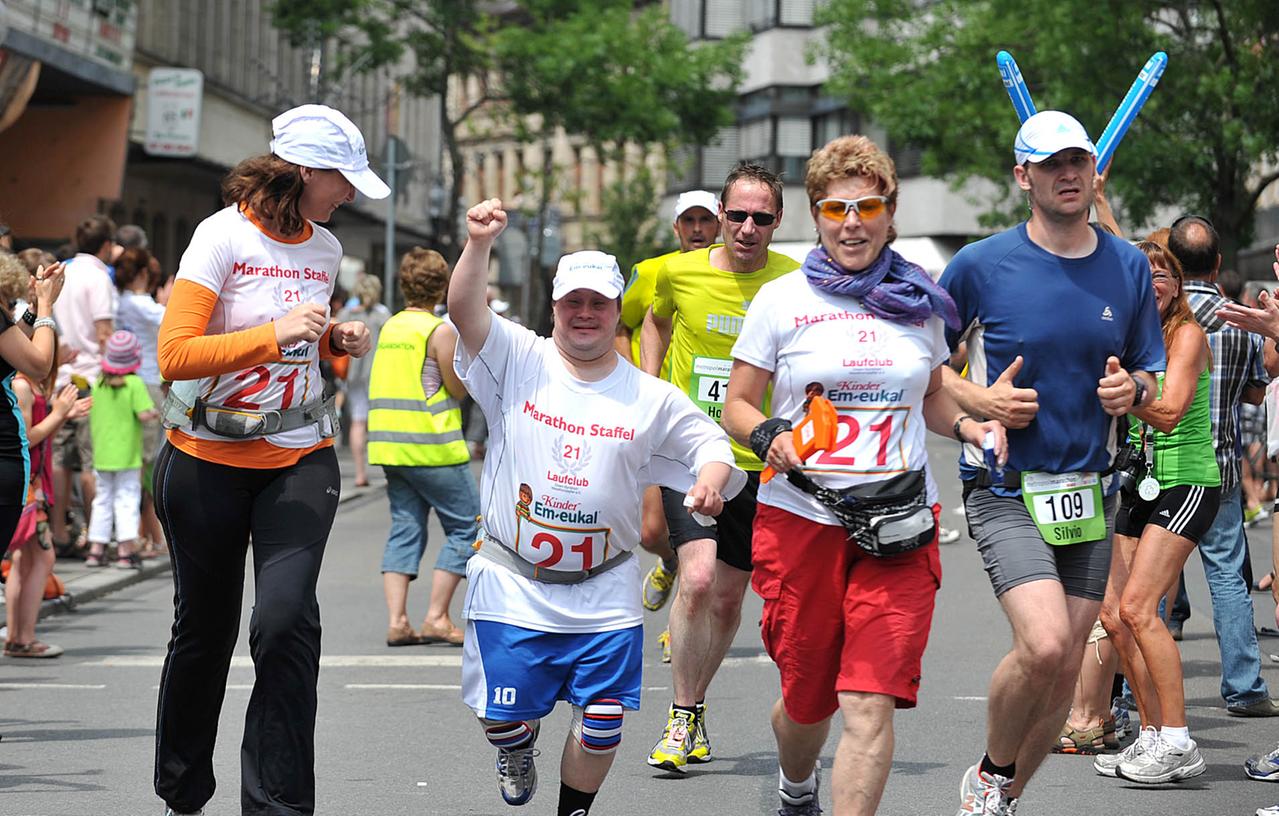 Marathon für  das Miteinander