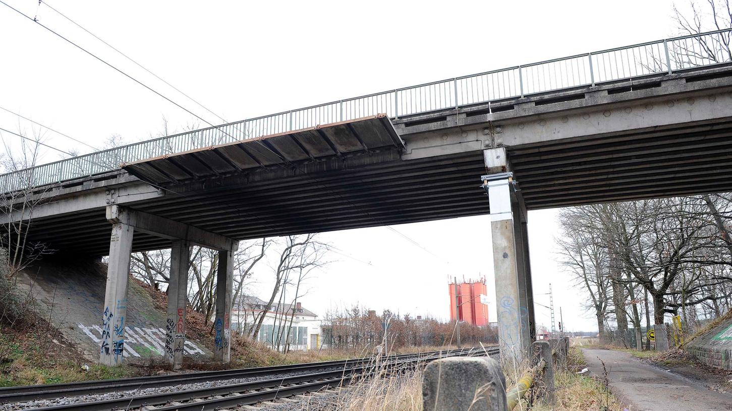 Marode Brücke: Keine Züge zwischen Fürth und Bamberg
