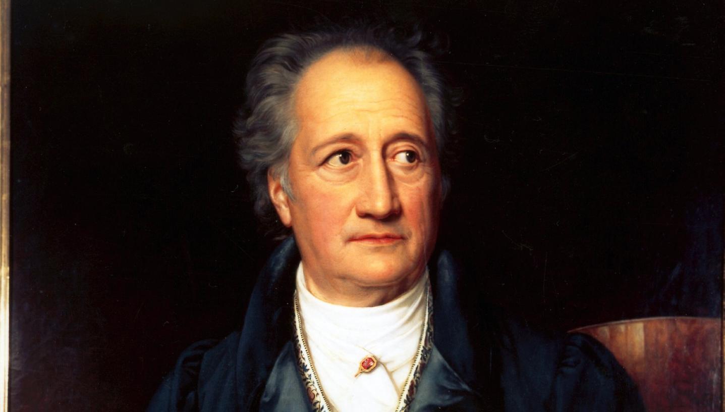 Johann Wolfgang von Goethe. Wer hoch hinaus will, misst sich mit den ganz Großen.