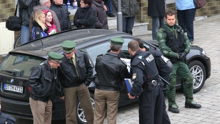 Pegnitz: Großes Polizeiaufgebot bei Neonazi-Treffen
