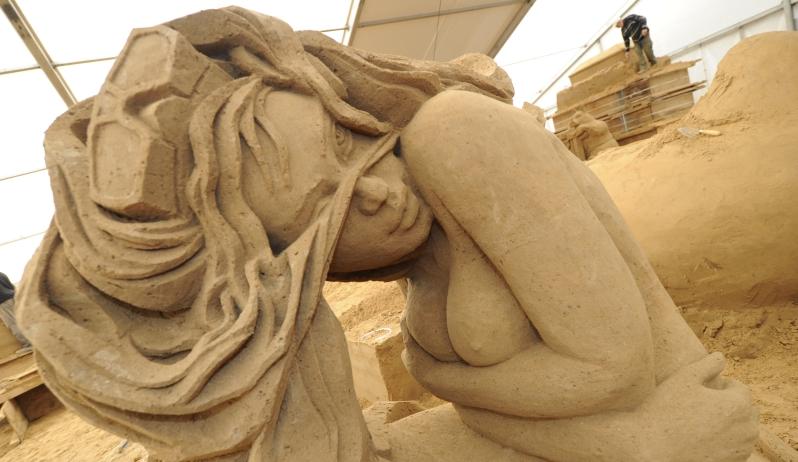 Die Sandskulptur aus dem Märchen Die Sandskulptur aus dem Märchen