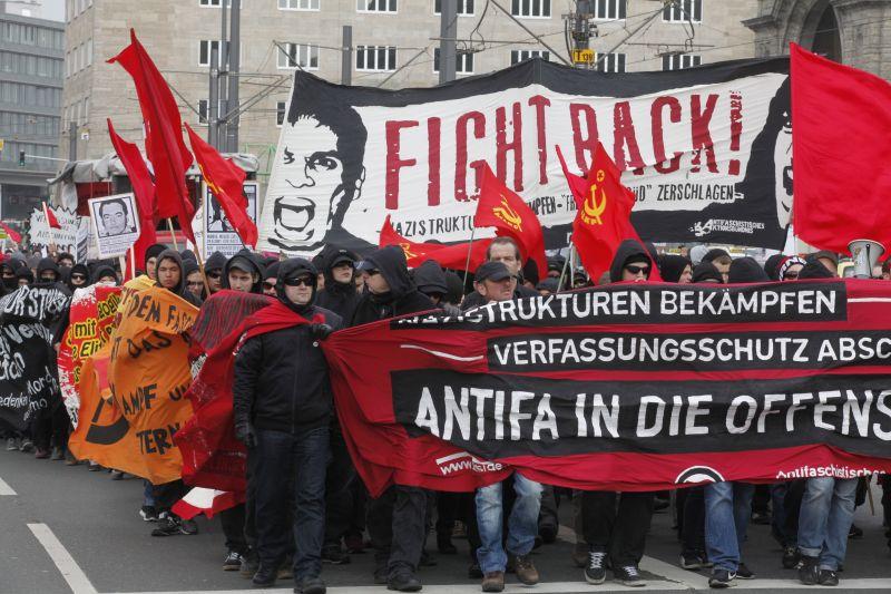 März 2012: Die Anti-Rechts-Demo in Nürnberg