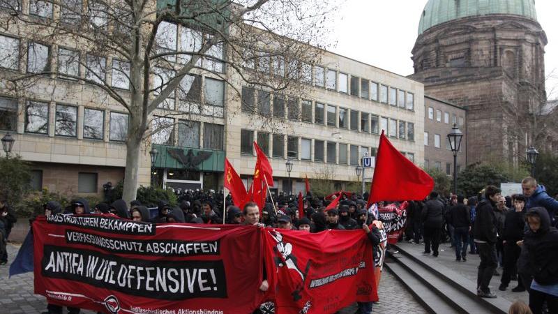 März 2012: Die Anti-Rechts-Demo in Nürnberg