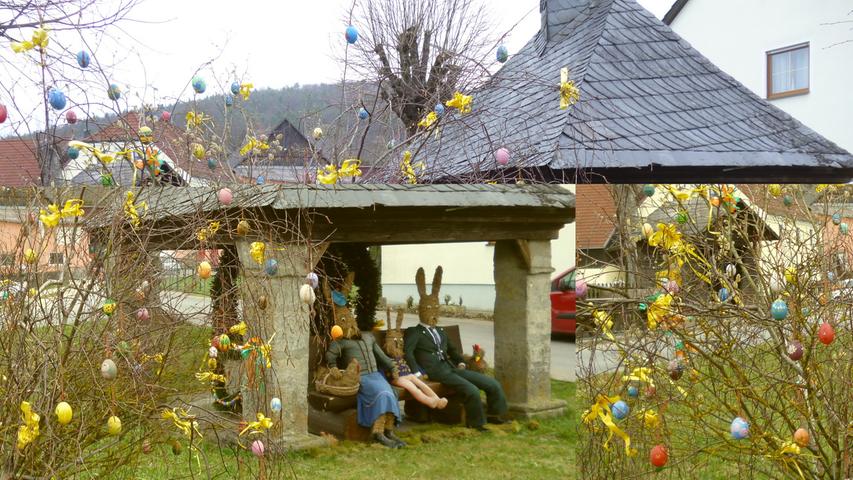2012: Osterbrunnen locken Besucher aus nah und fern