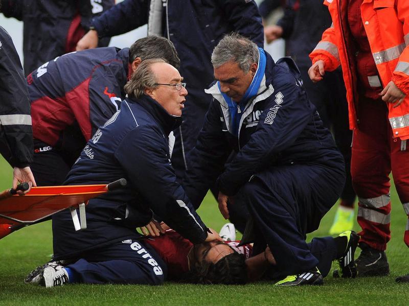 FußballProfi Morosini stirbt nach Herzinfarkt