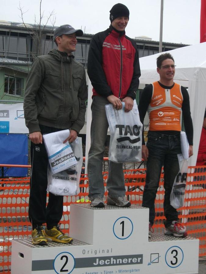 Harte Waden, aber Platz drei beim Duathlon in Ansbach