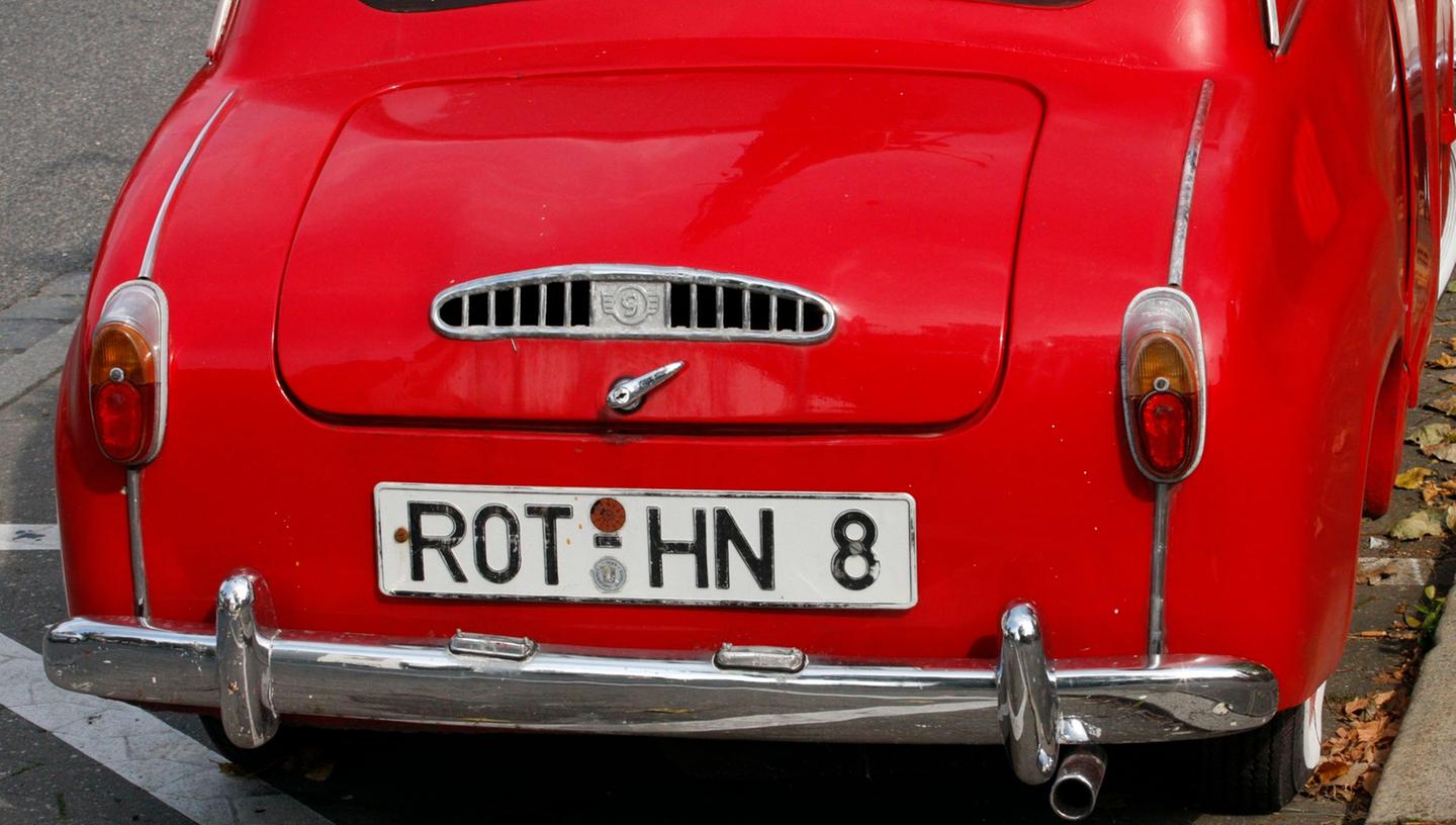 Viele Städte wollen alte Kennzeichen zurück: Rothenburg, Dinkelsbühl und Feuchtwangen haben es geschafft.