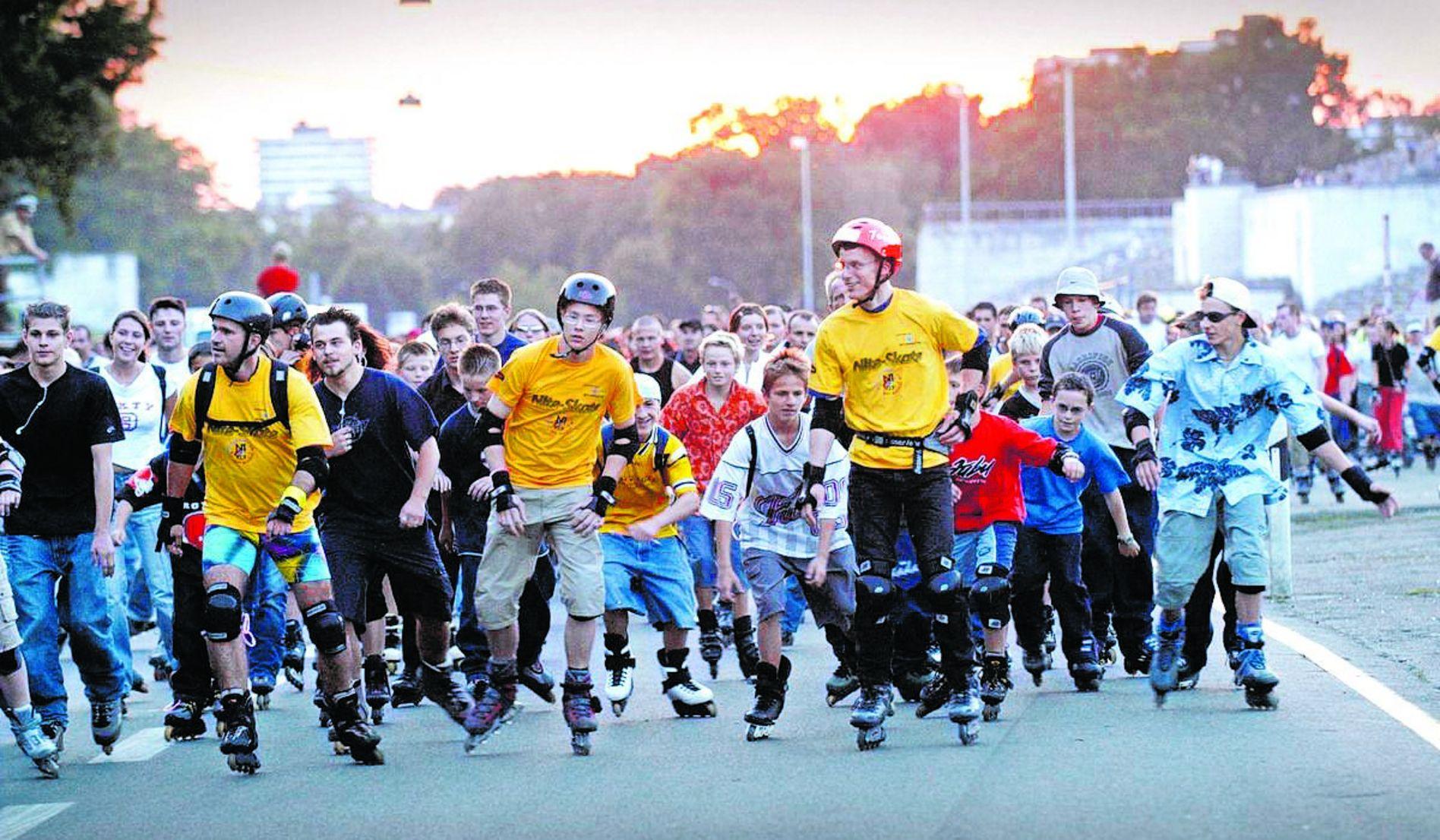 Neuanfang für Skate-Night am Dutzendteich