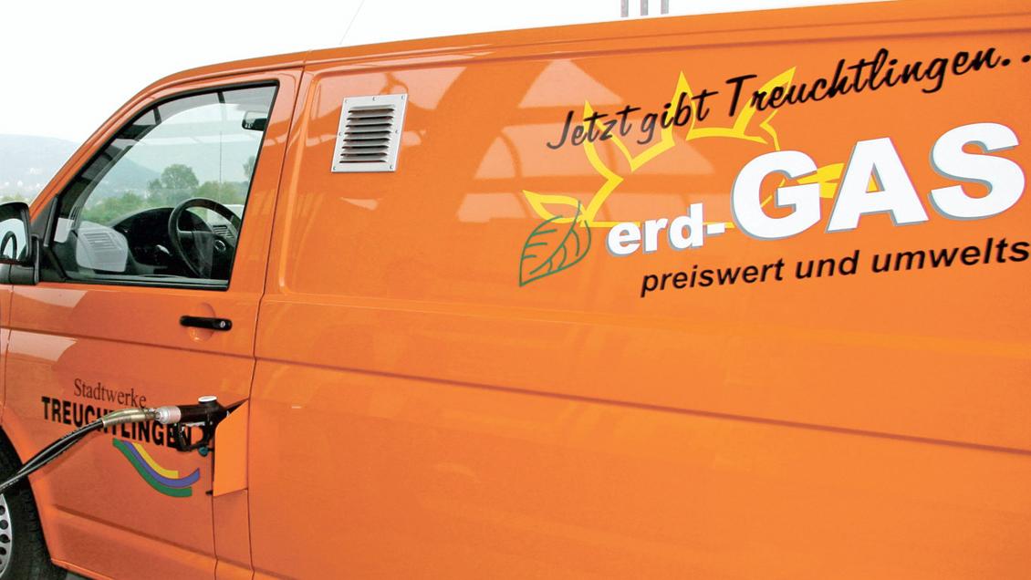Die Stadtwerke Treuchtlingen werben für Erdgas als Alternative zum Benzin. Die Stadtwerke Treuchtlingen werben für Erdgas als Alternative zum Benzin.