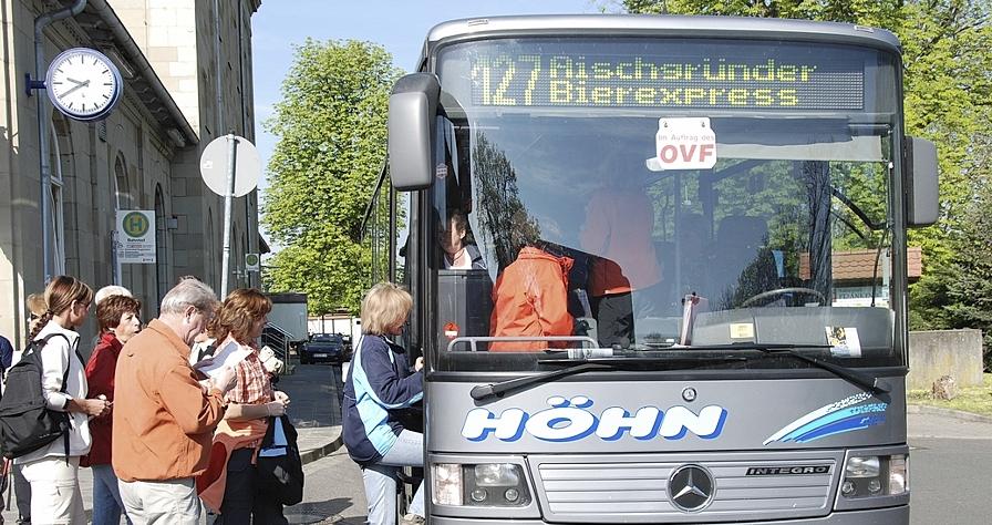 Per Bier-Express zum frischen Seidla Per Bier-Express zum frischen Seidla