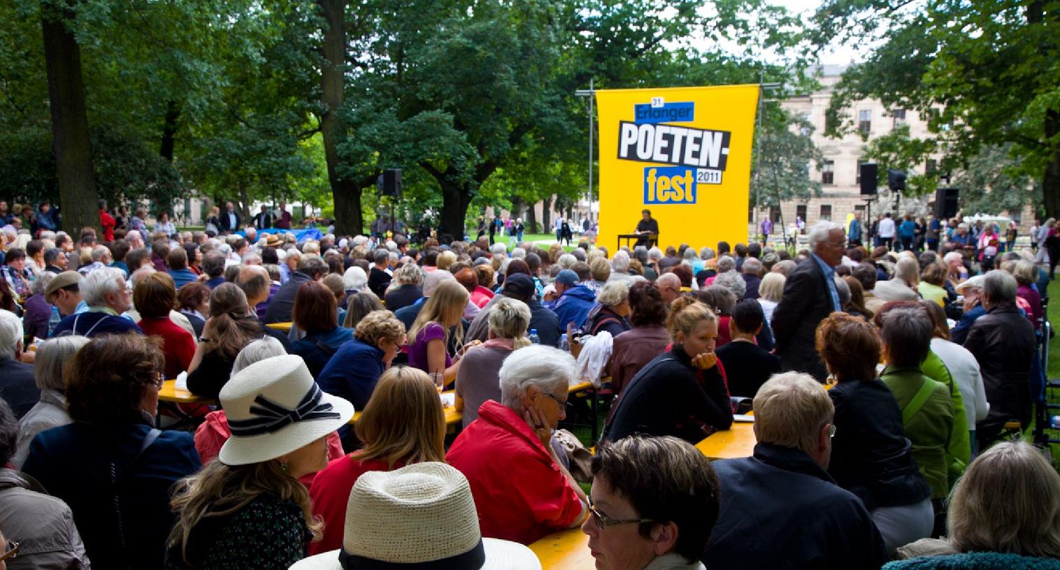 Der Sponsor bleibt: Auch dieses Jahr unterstützt Areva das Erlanger Poetenfest. Der Sponsor bleibt: Auch dieses Jahr unterstützt Areva das Erlanger Poetenfest.