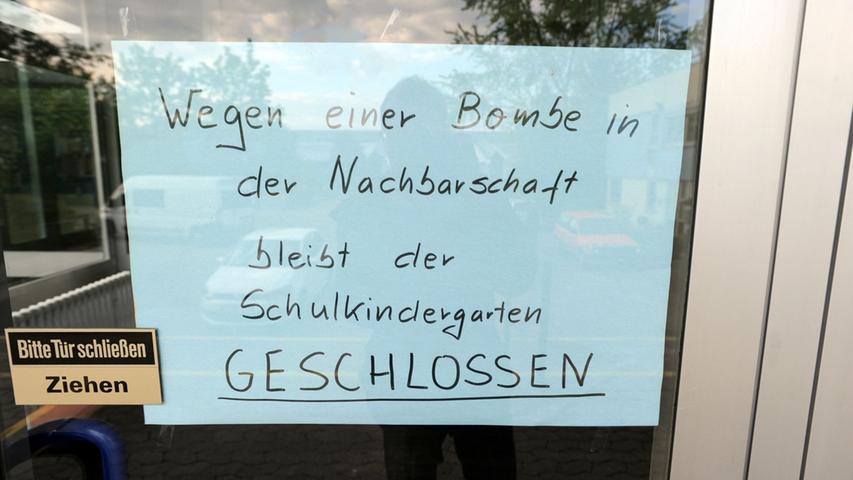 Mai 2012: Alte Fliegerbombe hielt Fürth in Atem