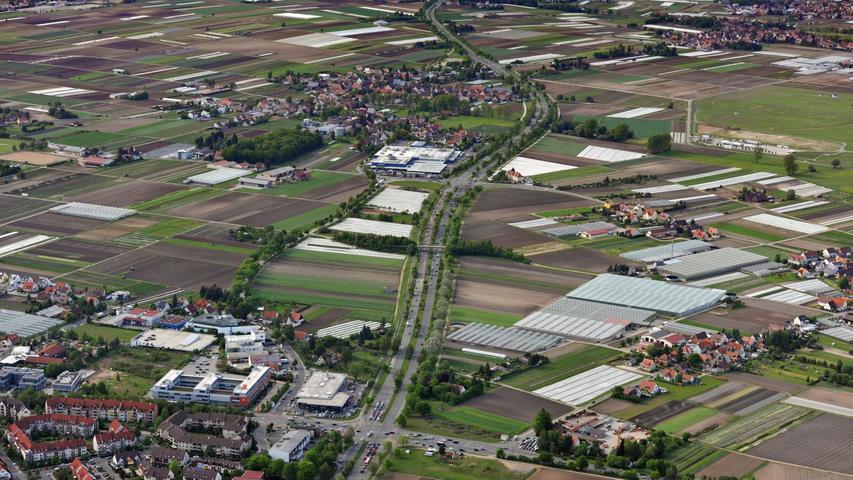 Frühlingserwachen: Luftbilder von Nürnberg und Umgebung