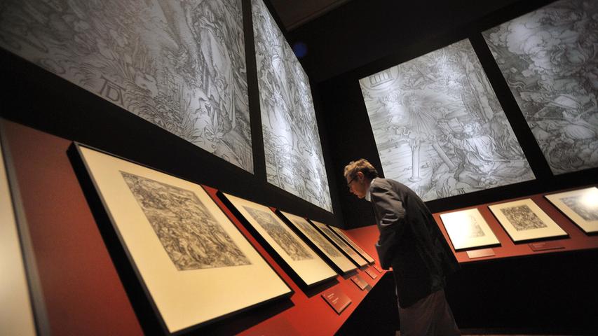 Nicht nur Bilder von Dürer zeigte die Ausstellung, sondern auch von Zeitgenossen.