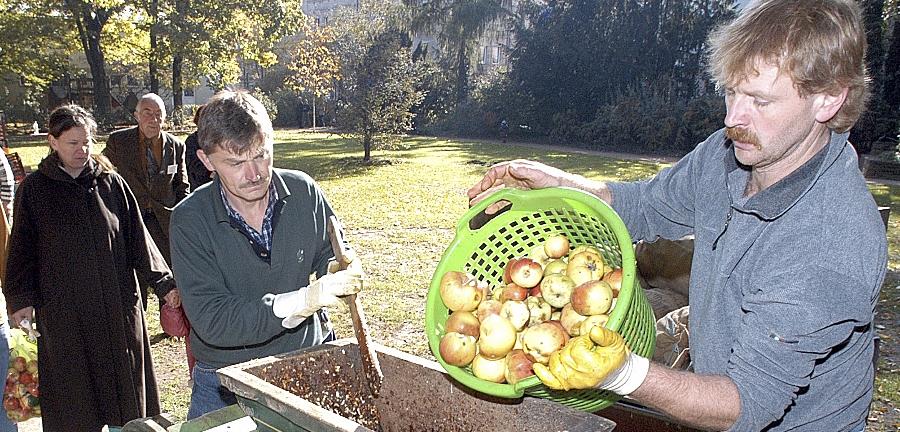 Wo alte Apfelsorten als Secco im Glas perlen