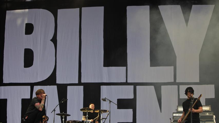 Billy Talent aus Kanada rocken am Freitag die Centerstage.