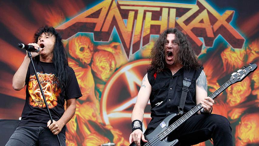 Auch Anthrax statten Rock im Park zum dritten Mal einen Besuch ab. Sie spielen am Samstag, 7. Juni, 1 Uhr auf der Clubstage. Die fünf New Yorker haben bereits 2004 und 2012 mit Trash Metal für Unterhaltung gesorgt.
