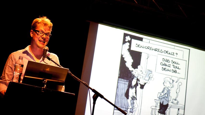 Startschuss zum Internationalen Comic-Salon Erlangen 2012
