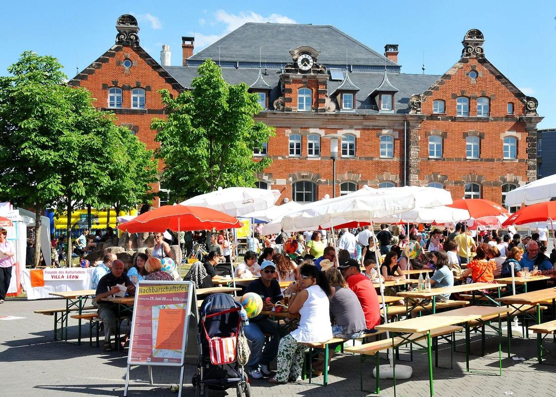 Beim 7. Nachbarschaftsfest in St. Leonhard/Schweinau wird ein umfangreiches Programm für Groß und Klein geboten.