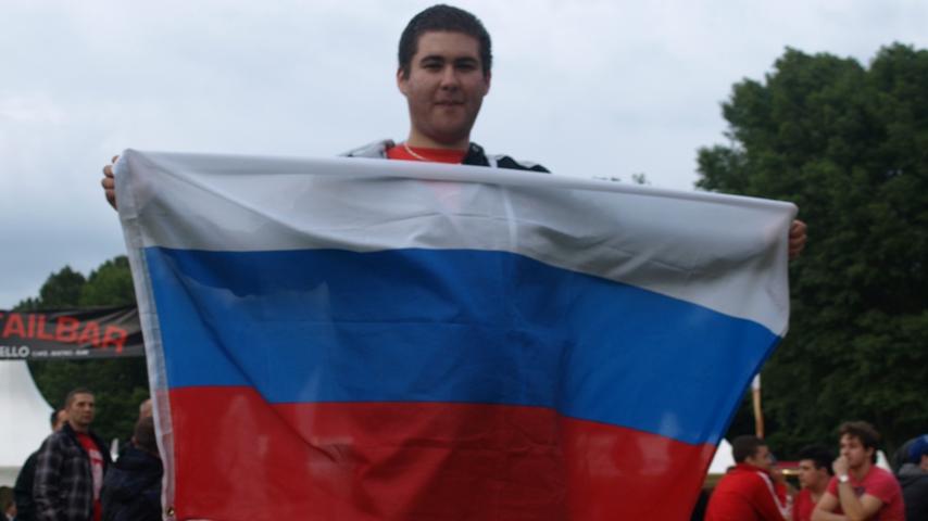 Tag fünf der EM: Die Russen machen Stimmung