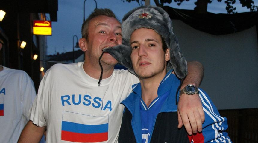 Tag fünf der EM: Die Russen machen Stimmung