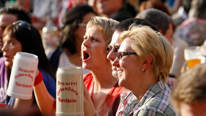 Ein herrlicher Samstag auf dem Forchheimer Altstadtfest