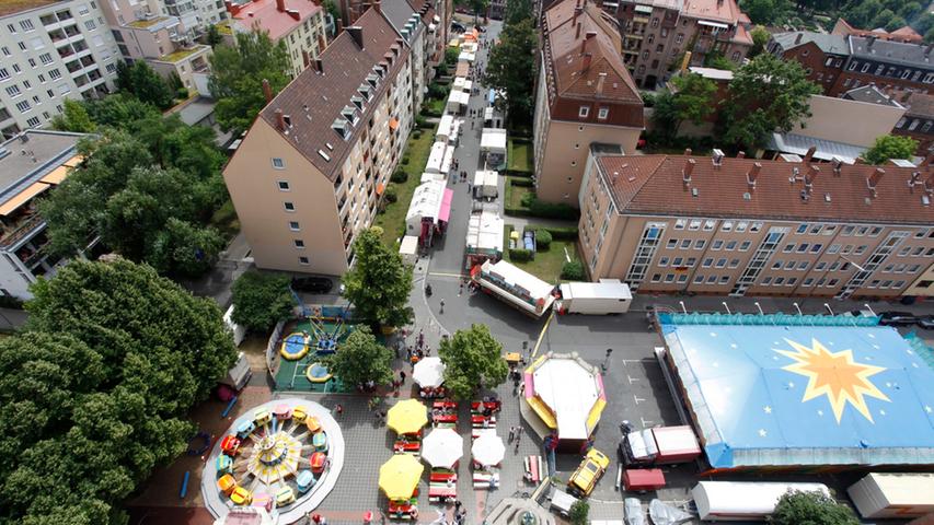 Sie gilt nicht ohne Grund als eines der schönsten Stadtteil-Feste Nürnbergs - die Kirchweih in St. Johannis.