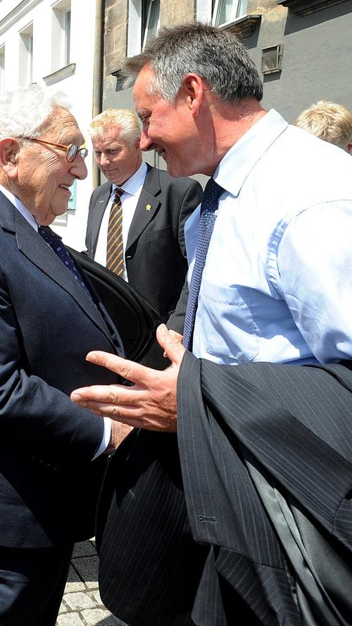 In der alten Heimat: Henry Kissinger kam zurück nach Fürth