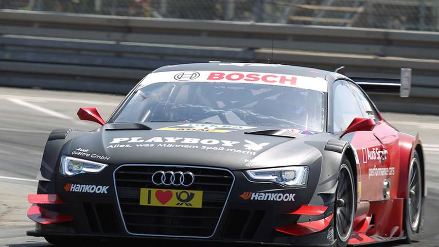Für Audi-Pilot Edoardo Mortara endete das Training an der Betonmauer. Der Italiener musste folglich bis zum Ende vom Streckenrand zuschauen.