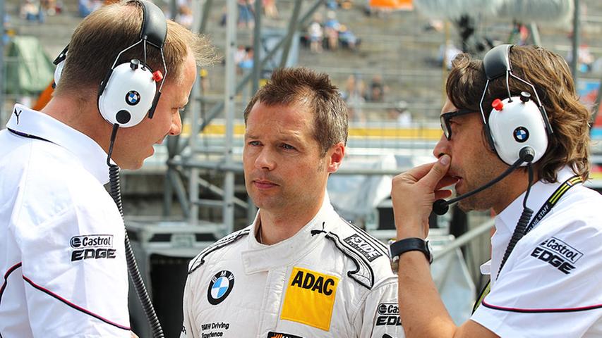 BMW-Fahrer Andy Priaulx hatte erhöhten Gesprächsbedarf mit seinem Team.