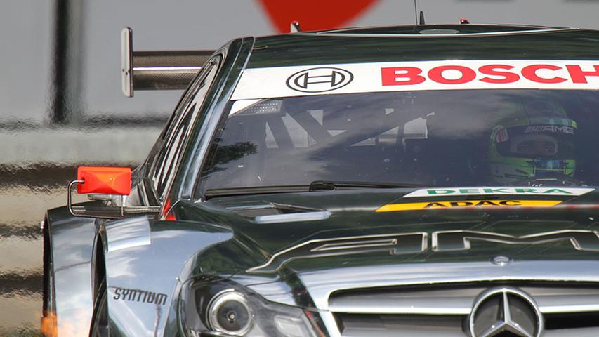 Jamie Green, Landsmann und Teamkollege von Paffett, macht den Mercedes-Doppelerfolg mit Platz zwei perfekt.