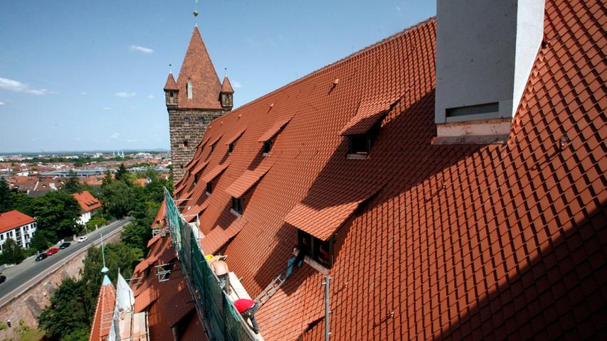 Baustelle auf der Burg: Die Sanierung der Jugendherberge Nürnberg