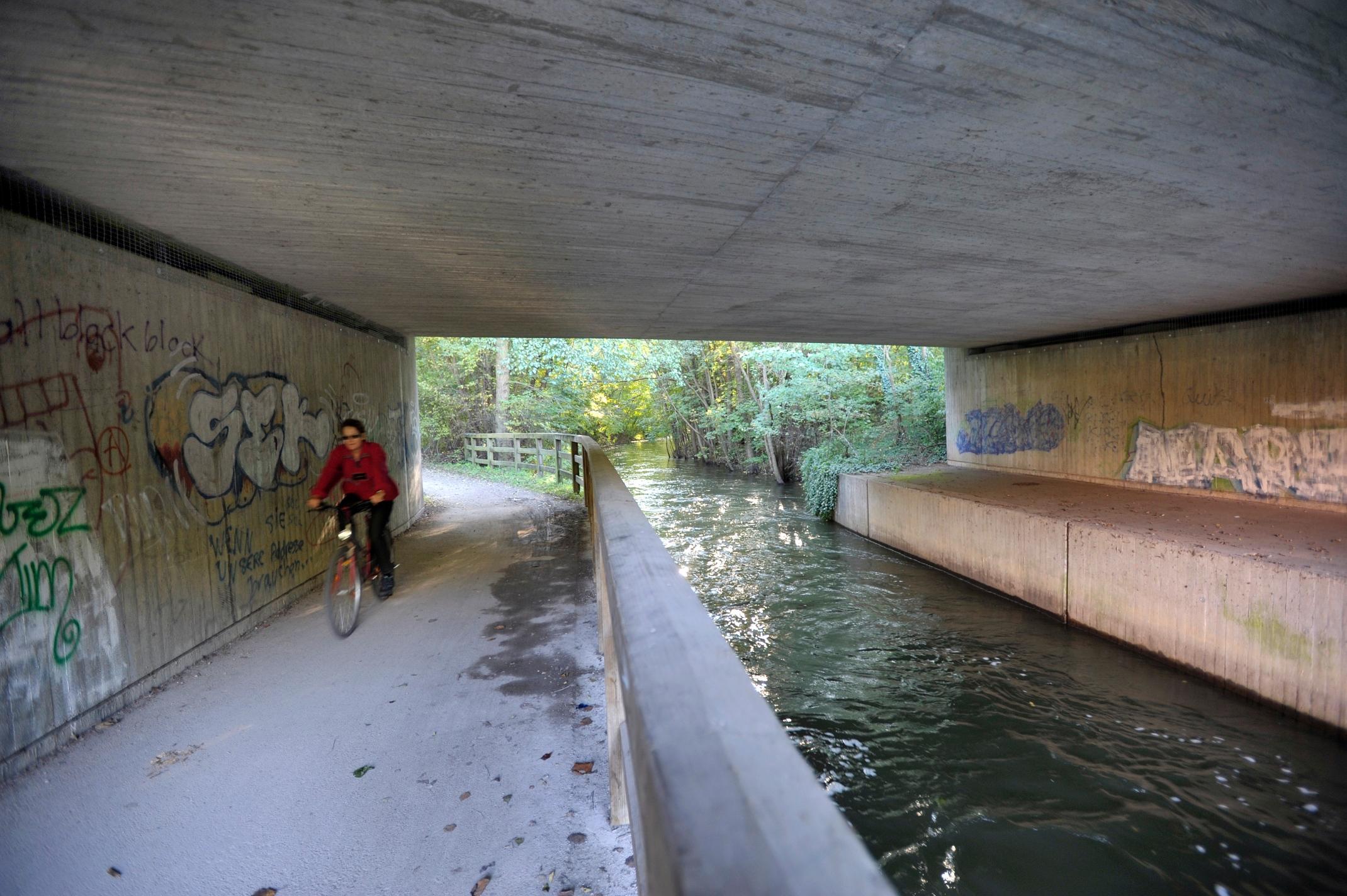Der Wöhrder See wird heute von der Stadtbevölkerung für Spaziergänge, Joggen, Radeln, Bummeln und Fischen genutzt.