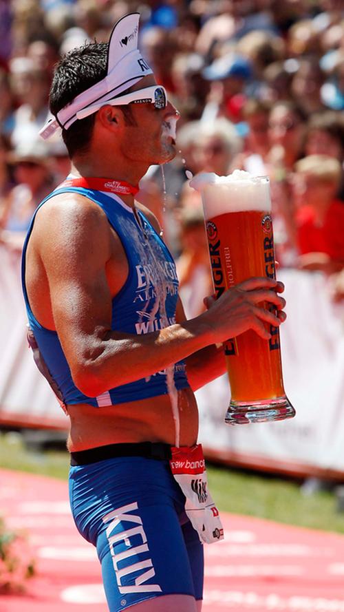 Dritter Sieger bei den Männern: Der Schweizer Mike Aigroz (08:08:01).