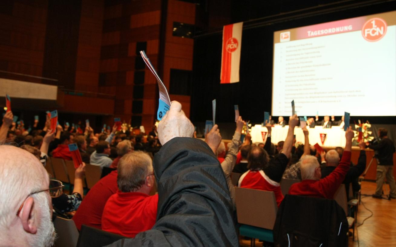 Du hast die Wahl! Die Jahreshauptversammlung des 1. FC Nürnberg wird mit Spannung erwartet.