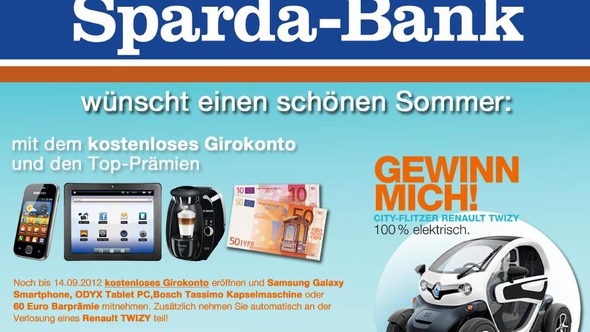 Die Sparda-Bank Nürnberg präsentiert das Klassik Open Air 2012.