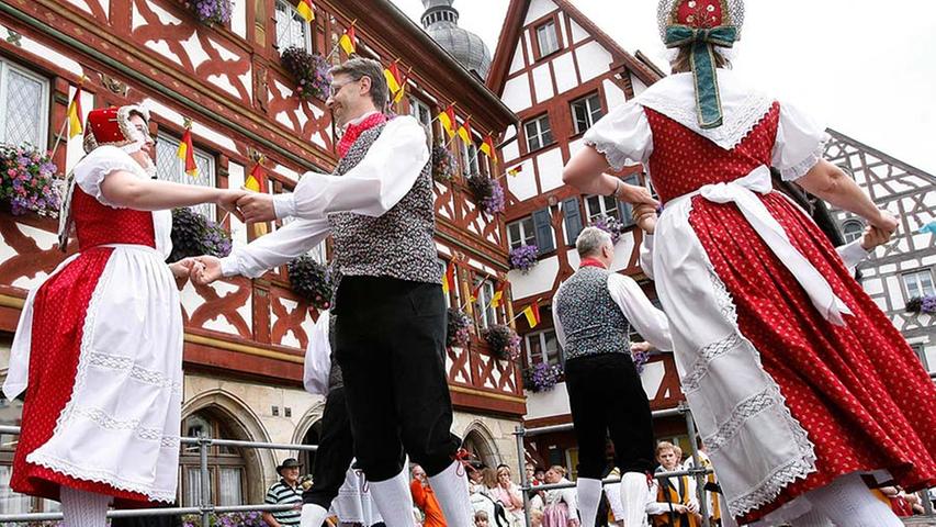 Spaß machte der Eichendorf Tanzgruppe ihr Auftritt allemal.