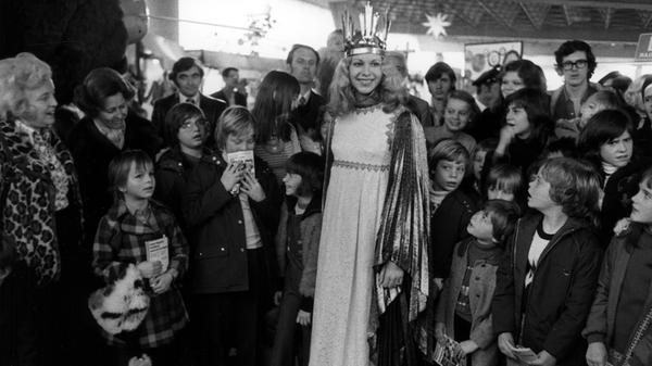 Inge Eichenseer (verheiratete Götz) war das dritte gewählte Christkind in den Jahren 1973 und 1974.