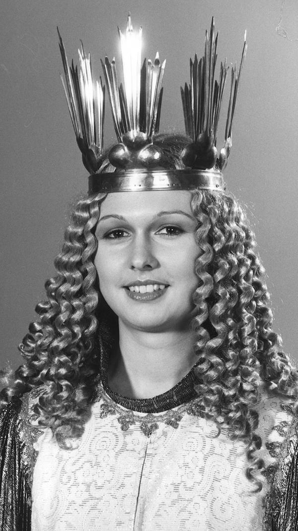 Heike Steinbauer (verheiratete Vlad) trat als siebtes gewähltes Christkind in den Jahren 1981 und 1982 auf.