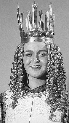 Claudia Stühler wurde als 8. Christkind in den Jahren 1983 und 1984 gewählt. Sie starb im September 2000.