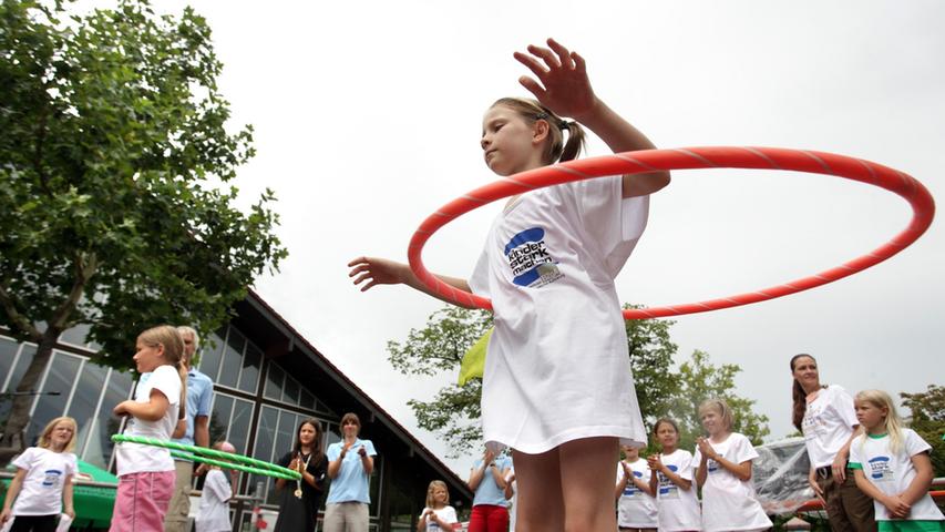 3800 Kinder und Jugendliche beim größten Jugendsportfest Bayerns: Die Kinderturnolympiade und das bayerische Turnerjugendtreffen.