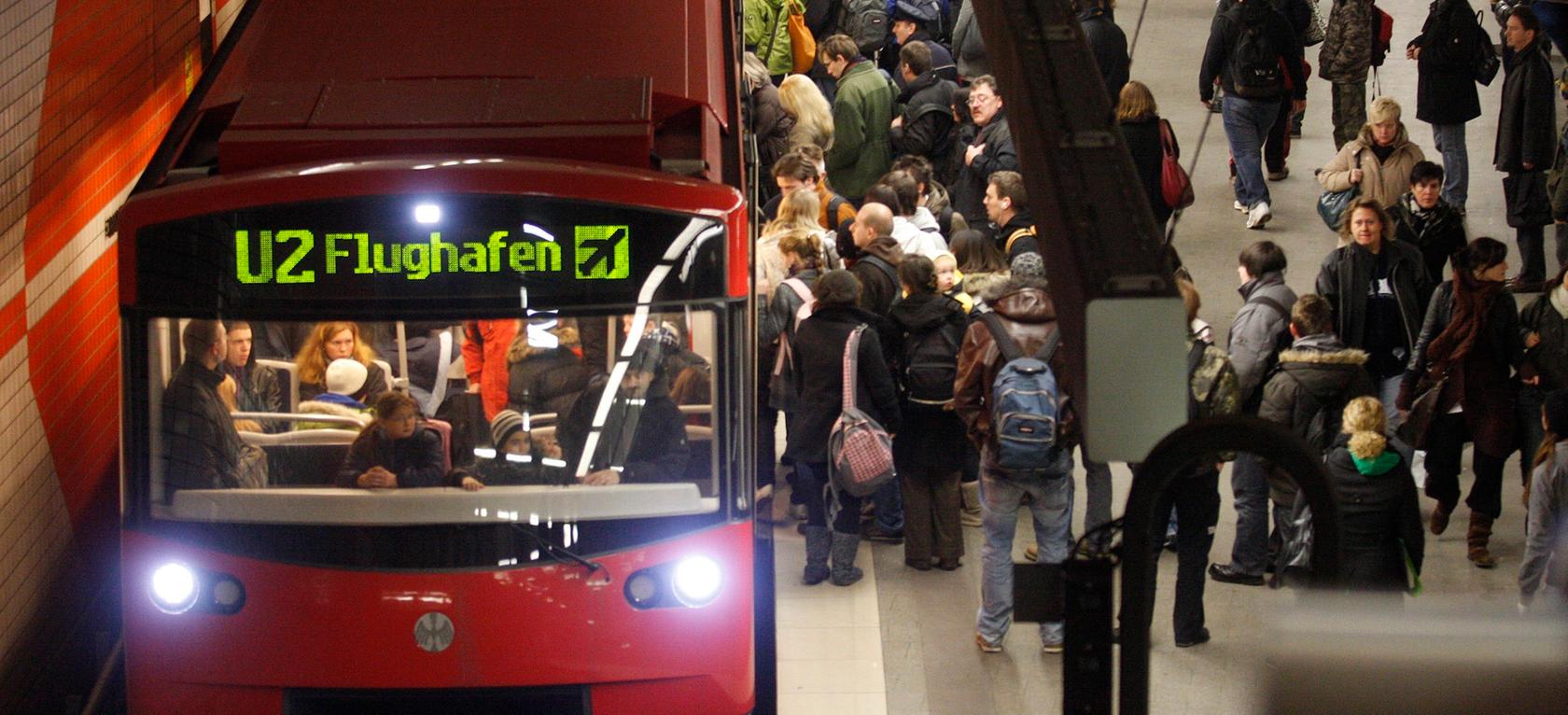 Auch die U-Bahn wird künftig wieder teurer - um zehn Cent pro Einzelfahrt.