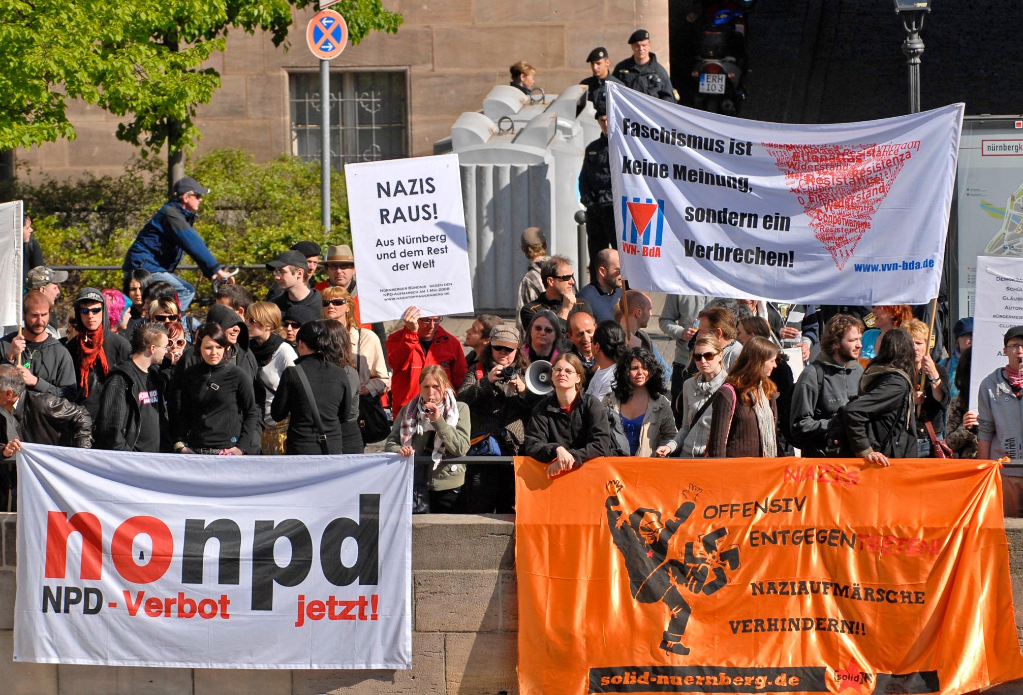 Aufruf Zur Demonstration Gegen Rechtsradikale | Nordbayern