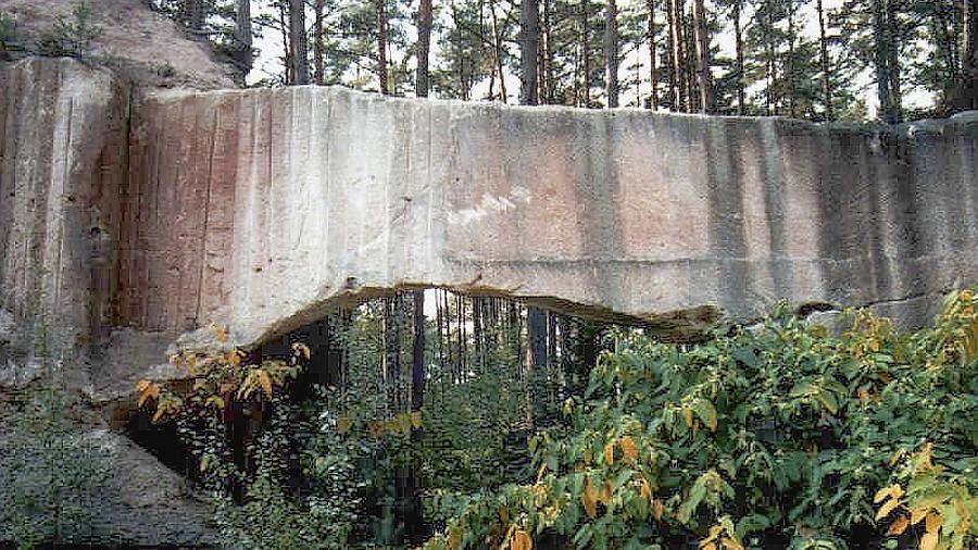 Fantastische Felsenwelt in den Hollerstuben