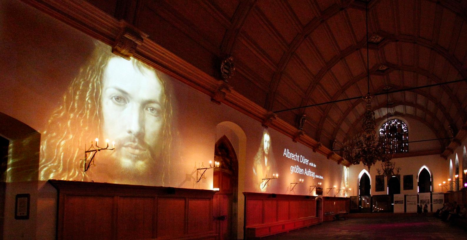 Wird Dürers Wand­gemälde "Der Triumphzug" den Rathaussaal zieren?