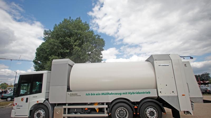 Nürnberg: ASN testet Elektro-Müllauto - Umweltfreundlich und leise