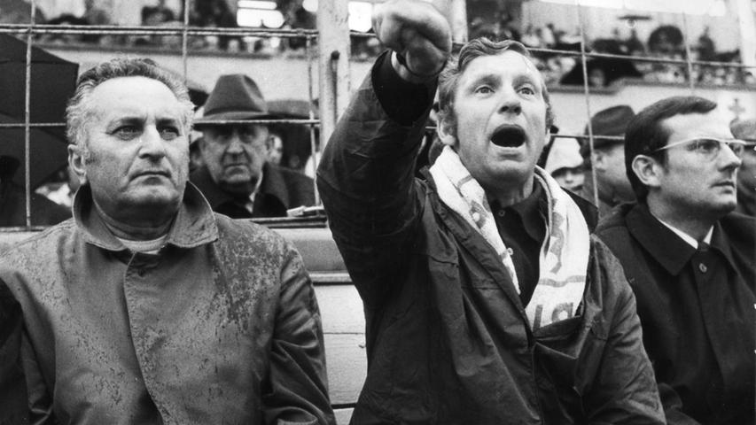 Zwar belegte der FCN nach Abschluss der Regionalliga-Saison 1970/71 Platz eins, in der Aufstiegsrunde scheiterte der Club aber. Für sage und schreibe einen Monat (Juli 1971 bis August 1971) war Slobodan Mihajlovc in Amt und Würden. Bleibender Eindruck? Fehlanzeige. Zwar belegte der FCN nach Abschluss der Regionalliga-Saison 1970/71 Platz eins, in der Aufstiegsrunde scheiterte der Club aber. Für sage und schreibe einen Monat (Juli 1971 bis August 1971) war Slobodan Mihajlovc in Amt und Würden. Bleibender Eindruck? Fehlanzeige.