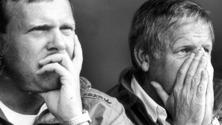 Höher inthronisierte 1988 in seiner neuen Funktion als Manager Hermann Gerland als neuen Trainer. Die unbeholfene Selbstdarstellung Gerlands führte zu seiner schrittweiten Demontage, die Gerland im April 1990 aus dem Amt spülte. Höhers wenig schmeichelhafter Kommentar: "Es war ein Fehler von mir, ihn nach Nürnberg geholt zu haben. Dieses Boot ist zu groß für ihn." Höher inthronisierte 1988 in seiner neuen Funktion als Manager Hermann Gerland als neuen Trainer. Die unbeholfene Selbstdarstellung Gerlands führte zu seiner schrittweiten Demontage, die Gerland im April 1990 aus dem Amt spülte. Höhers wenig schmeichelhafter Kommentar: "Es war ein Fehler von mir, ihn nach Nürnberg geholt zu haben. Dieses Boot ist zu groß für ihn."